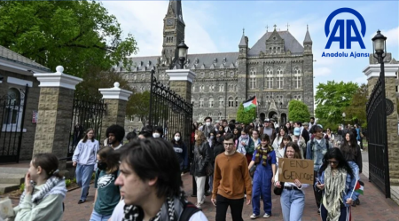 انضمام طلاب جامعات أمريكية للمظاهرات المؤيدة لغزة